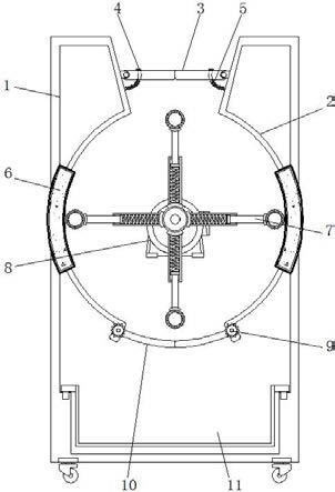 一种建筑工程绿色施工用现场垃圾处理装置的制作方法