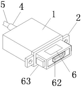 一种分体式HDMI数据线连接头的制作方法