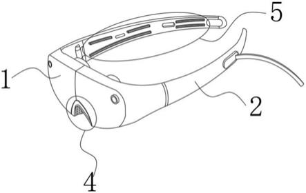 一种具有防压力性损伤功能的VR眼镜的制作方法