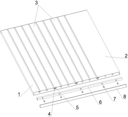 一种全铝拼接式橱柜门板的制作方法