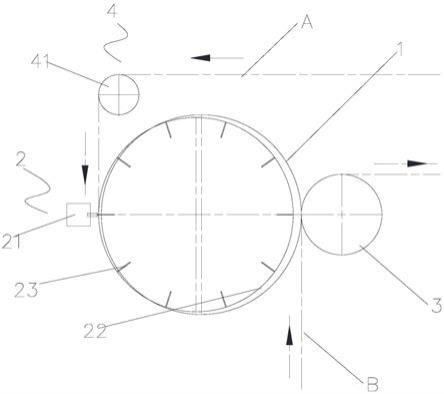 一种训练裤基材裁切复合装置的制作方法