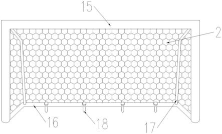 一种新型体育用足球网的制作方法