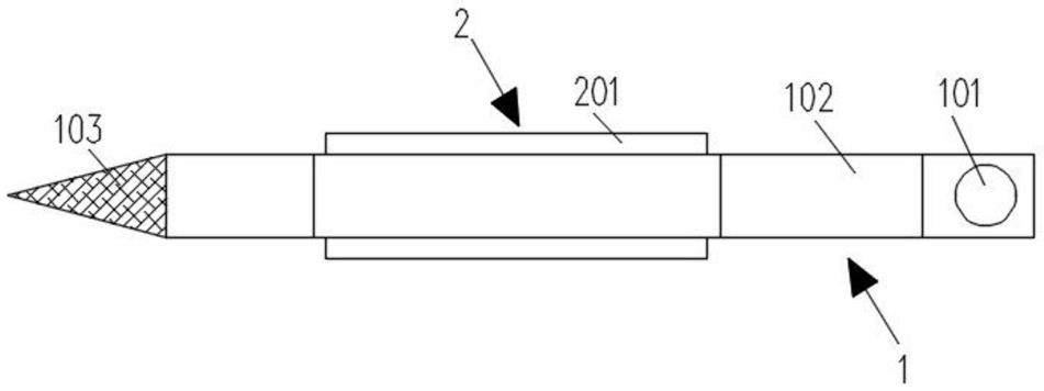 一种眼科临床用取异物专用夹的制作方法