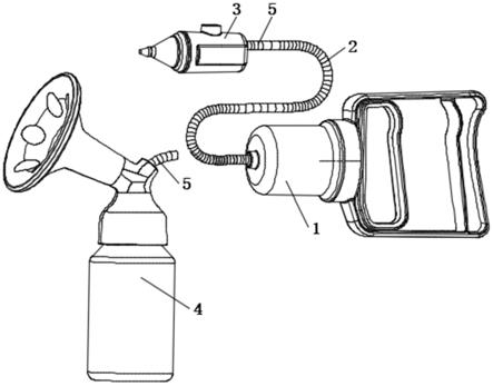 一种手动吸鼻器吸奶器双用器的制作方法