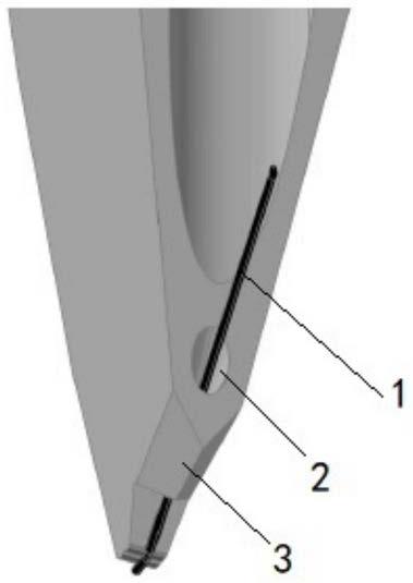 一种提升引线键合密度的楔形劈刀结构的制作方法