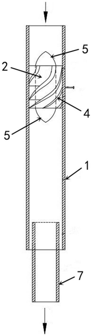 叶片出口角可变的直流旋风分离器的制作方法