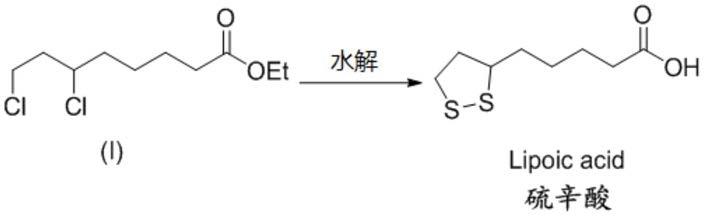 一种合成6,8-二氯辛酸酯的方法与流程