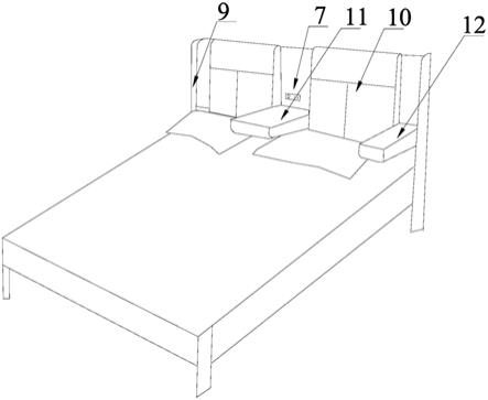 一种床及其床头及其连接组件的制作方法