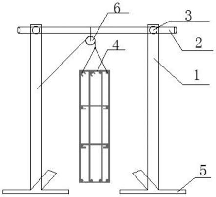 一种房建施工组装式可调节梁钢筋绑扎支架及其使用方法与流程