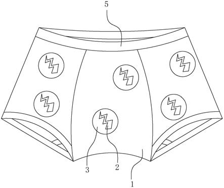 一种具有夜光效果的男士内裤的制作方法