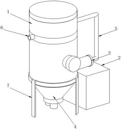 一种硅晶棒废液的碱液输送喷淋装置的制作方法