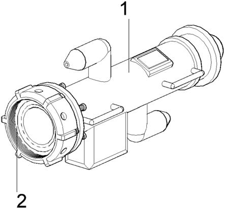 安装角度方便控制调节的熔丝筒的制作方法