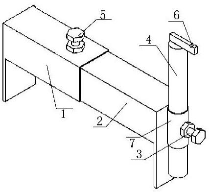 一种用于摊铺机的桥梁及护栏钢丝绳固定支座的制作方法