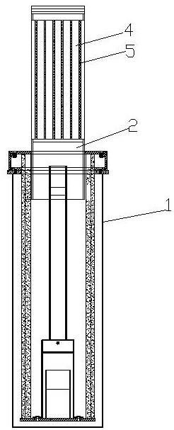 具有防撞柱体的升降路桩的制作方法