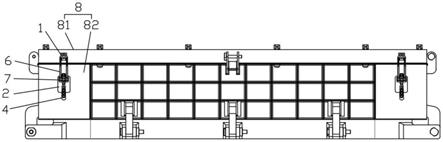 用于盖梁分体模具上模与下模的限位紧固装置的制作方法
