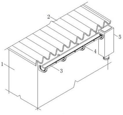 一种改进型屋顶檐口设计防水结构的制作方法