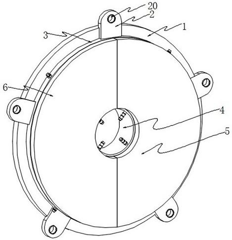 一种具有表面耐磨构造的泵体端盖的制作方法