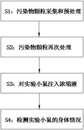 一种环境污染物对人体影响的检测方法与流程