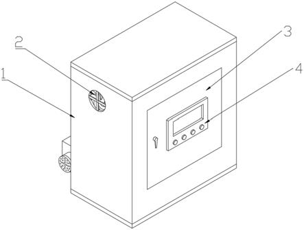 一种高效散热PLC控制柜的制作方法