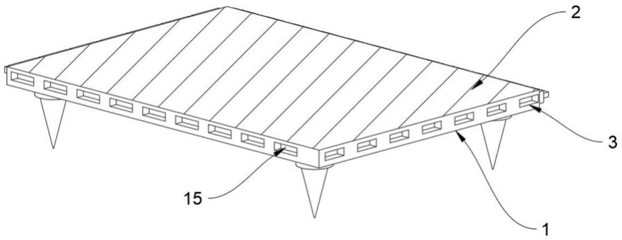 一种高空吊装板块的固定连接结构的制作方法