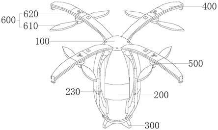 一种载荷微型手抛折叠四旋翼无人机的制作方法
