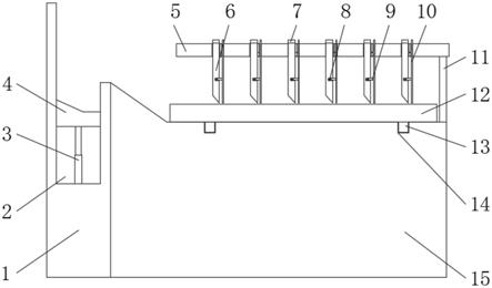 冷轧管机自动下料装置结构的制作方法