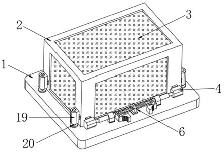 一种空气源热泵系统防尘结构的制作方法