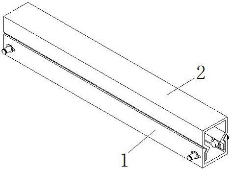 一种抗干扰的全封闭型槽式电缆桥架的制作方法