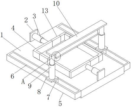 一种轻质隔墙板加工用挤压定型设备的制作方法