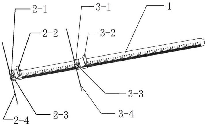 一种截肢手术用划线尺的制作方法