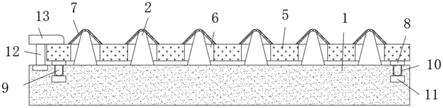 一种建筑设计屋面拼装式防水结构的制作方法