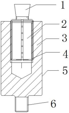 一种尼龙套筒疲劳夹具的制作方法