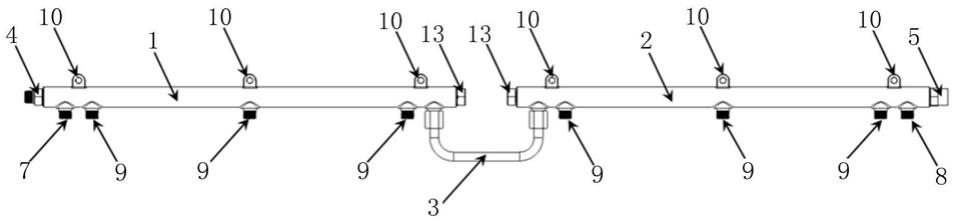 串联式共轨管总成的制作方法