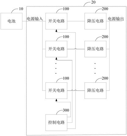 电池降压电源电路、电池管理系统及电动汽车的制作方法