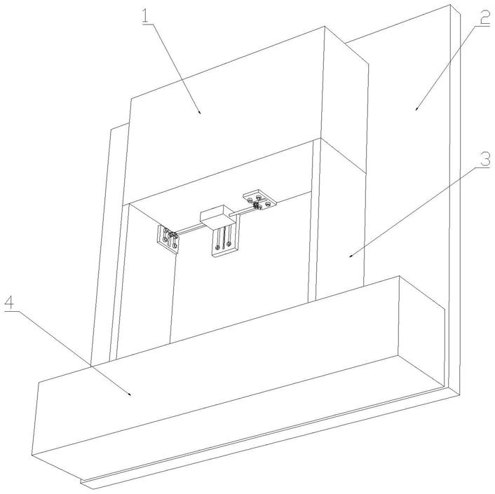 一种新式橱柜见光板安装结构的制作方法