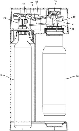 气泡水机的制作方法