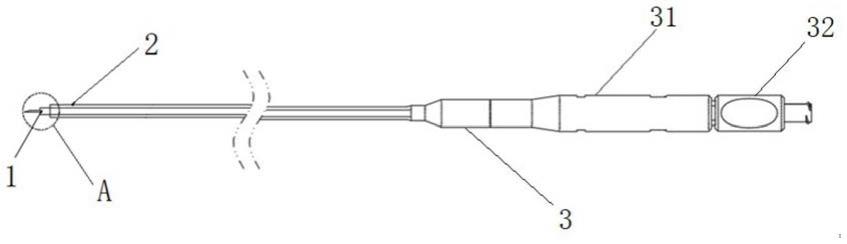 一种无针头的内镜用注射针或穿刺针的制作方法