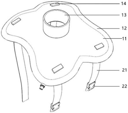 一种适用于颈部的气管插管固定带的制作方法