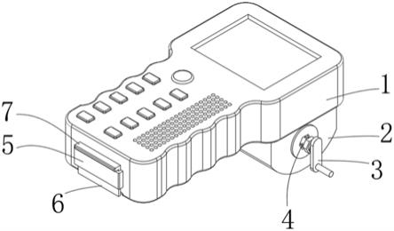 一种带锂电池的手持式回路电阻测试仪的制作方法