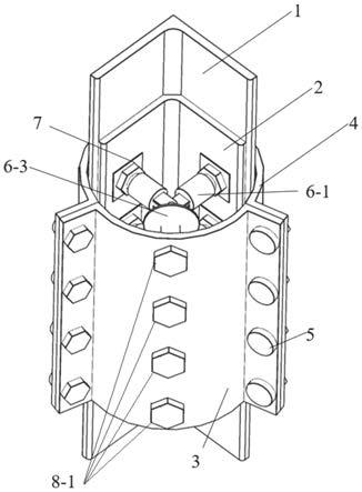 一种螺栓承压环抱式输电铁塔角钢加固与矫正装置的制作方法
