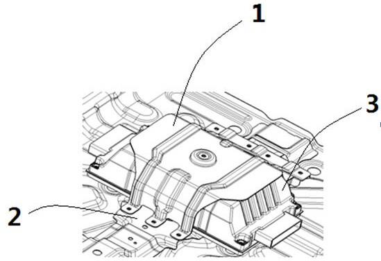 混合动力车电池防碰撞保护结构的制作方法
