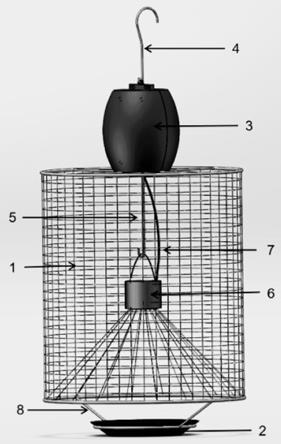 一种智慧捕蝇笼装置的制作方法