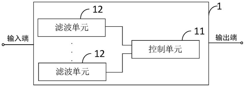 一种滤波电路和电视天线放大器的制作方法