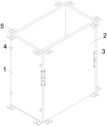 一种适用于桥梁施工用灌浆模板的制作方法