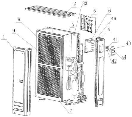 一种空调器室外机及其电控盒组件的制作方法