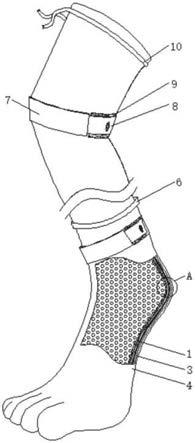 一种类风湿关节炎患者专用长袜的制作方法