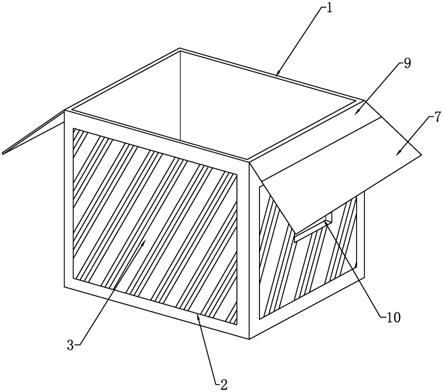 一种放置稳定的瓦楞纸箱的制作方法