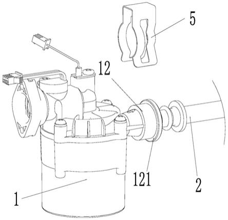 水泵和水管的连接结构及连接方法与流程