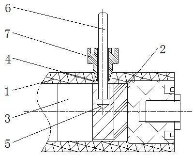 线路型带引线螺栓具有高密封性的避雷器的制作方法