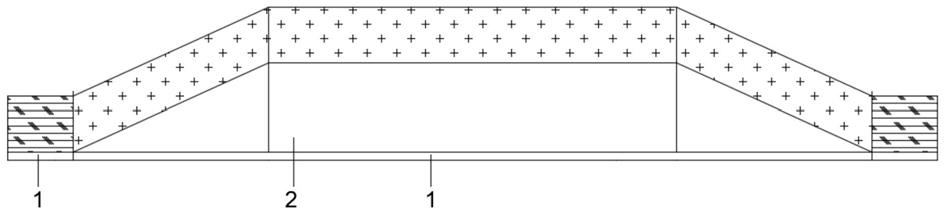 一种高填方风积沙路基的填筑结构的制作方法